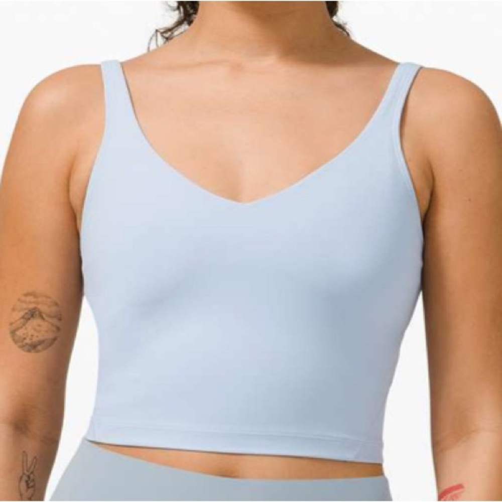 lululemon athletica Sky Blue Sports Bra